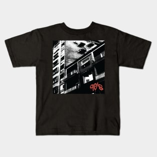 90's grunge design Kids T-Shirt